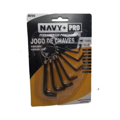 jogo de chave Torx e Allen