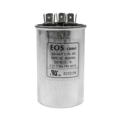 capacitor 20+4uf