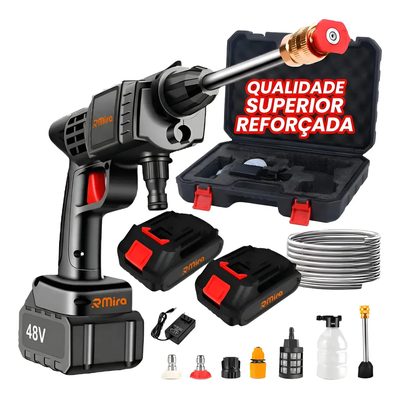 lava jato captura hidráulica portátil 40v