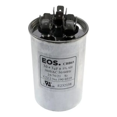 capacitor 30+3uf