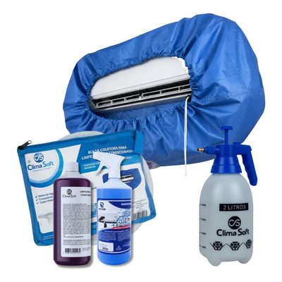 kit higienizador para ar condicionado