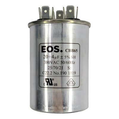 capacitor duplo 20+4 380v Eos